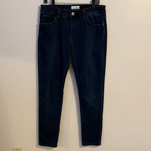 LORO PIANA 5-Pocket Denim Jeans Size 32 Made in Italy Dark Wash